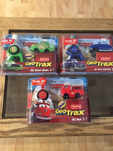 Geotrax disney pixar - geotrax, red