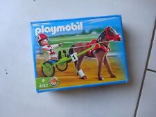 Playmobil - 4192 Driver et sulky avec  boite