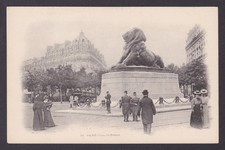FRANCE, Postcard, Paris, Lion
