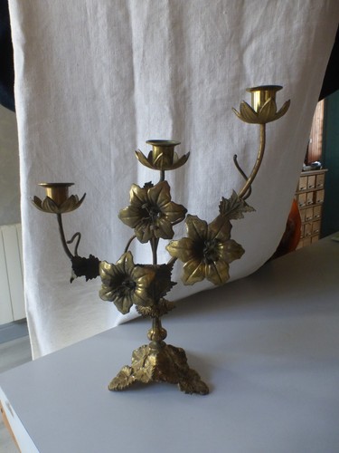 Ancien chandelier candelabre - chandelier,