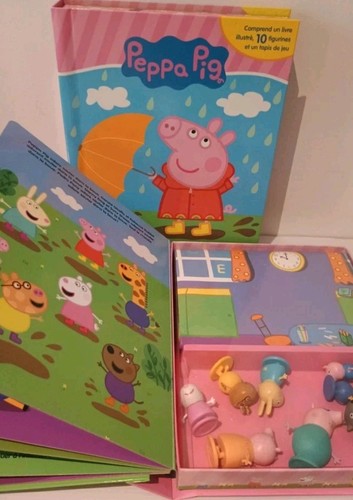 Coffret livre figurines - livre,