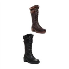 Boot Militaire À Lacets Fille