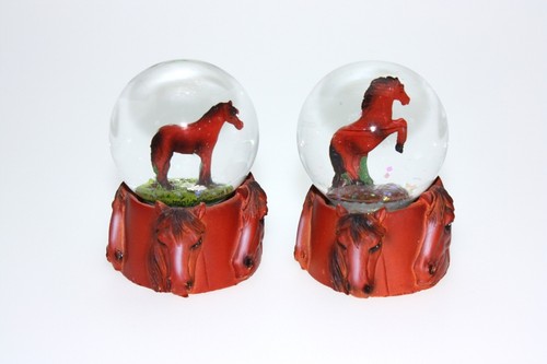 Boule brillante cheval braun - boule,