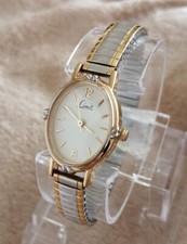 Montre Femme LIMIT Vintage Watch 2000 Classique Bicolore Métal Plaqué OR Quartz