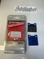 1 jeu plaquettes frein arriere brembo carbone ceramic suzuki rf 900 r 07su2007