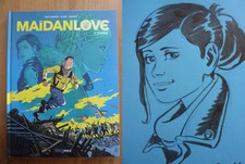 BD-Dédicace Alliel - Maïdanlove 2-Yvanna - EO