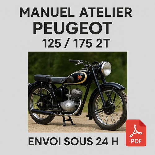 Manuel atelier peugeot - 125, et