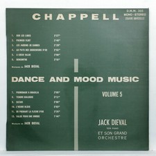 JACK DIEVAL ⸺ dance and mood music vol.5 ⸺ LIBRARY orig ⸺ CHAPPELL LP NM