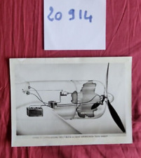 N° 20914 / ALFA ROMEO  hélice d'avion et moteur /  photo