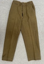 PANTALON MOUTARDE M37 1937 AMERICAIN US AMÉRICAIN 1944 NORMANDIE GI USA WWII WW2