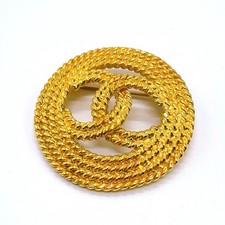 Broche CHANEL CC Logos COCO