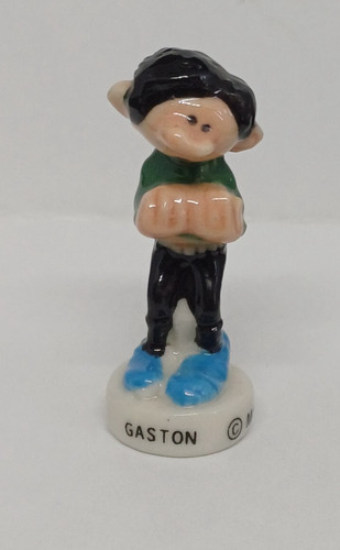 Fève porcelaine gaston - fève,