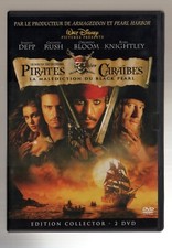PIRATES DES CARAÏBES  La Malédiction du Black Pearl  2 DVD ZONE 2 Parfait état