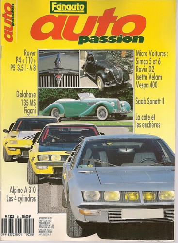 Auto passion alpine - passion, 31