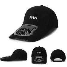 Casquette Avec Ventilateur Solaire Et Usb Pour Chargement Adulte 3 couleurs 