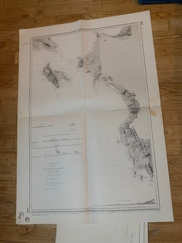 Carte marine ancienne grèce - carte,