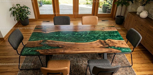 Live edge epoxy resin - live,