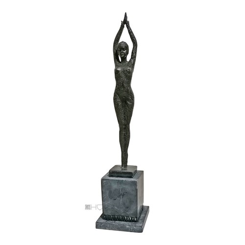 Statue danseuse bronze - statue,