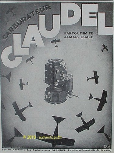 Publicite claudel carburateur - publicite,