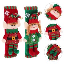  2 Pcs Accessoires Frigo Poignée Couvercle De Porte Réfrigérateur Protecteur