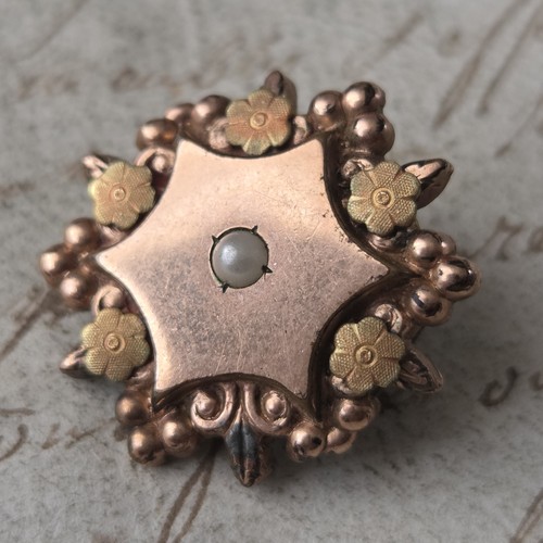 Broche etoile plaqué - broche,