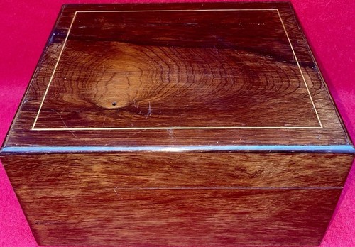 Coffret ancien bois foncé - , jeu