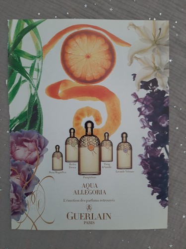Publicité papier parfum - publicité,