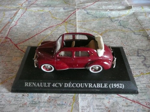 Renault découvrable 1952 - 4, cv