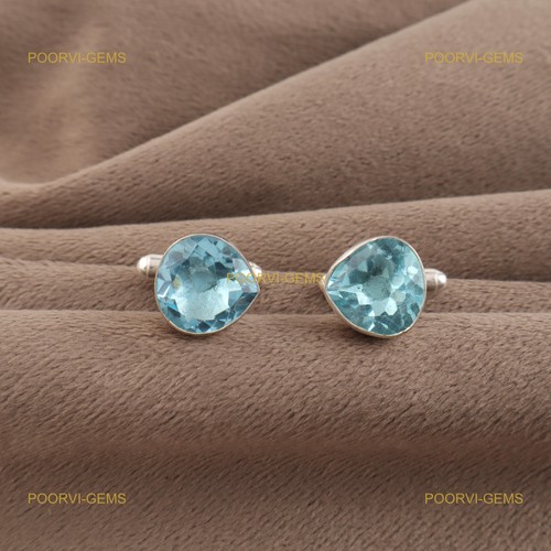 Boutons manchette argent - de,