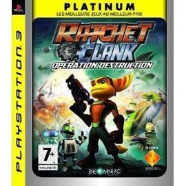Jeu ps3 ratchet clank - ratchet,