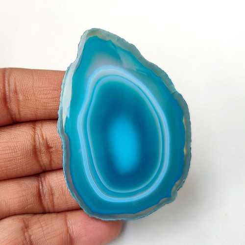Agate bleu ciel naturel