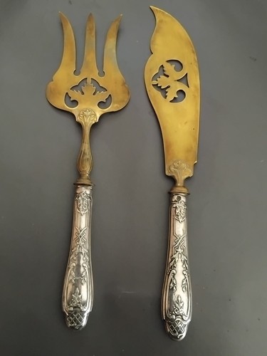 Couverts service poisson - service, à