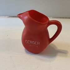 Carafe Plastique Rouge  Berger Anisette Vintage A