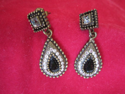 Vintage jolies boucles clous - boucles,