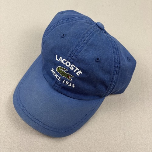 Lacoste hat cap strapback - strapback, blue
