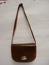 Ancien Sac à main croco
