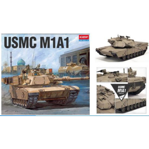 Usmc m1a1 kit academy - m1a1, 1:72