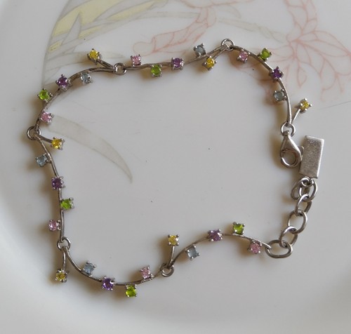 Bracelet multicolor 925 - bracelet multicolor, 925 en
