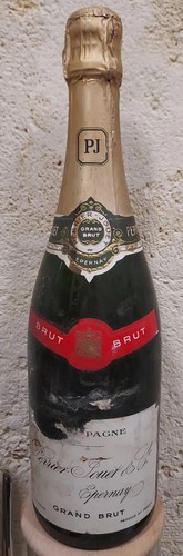 Bouteille champagne grand brut - bouteille,