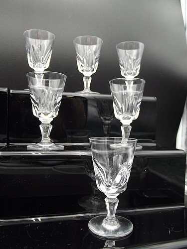 Baccarat verres digestif - baccarat-6, /