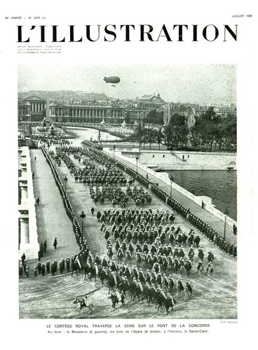 Publicité ancienne cortège