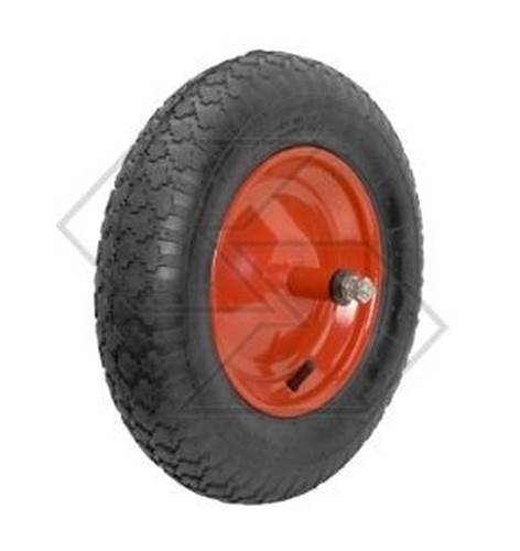 Roue caoutchouc pleine - caoutchouc, pour