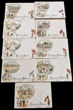 Lot 9 Cartes Biscuiterie Nantaise