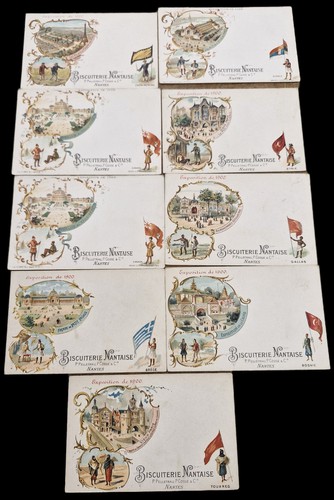 Lot cartes biscuiterie - 9,