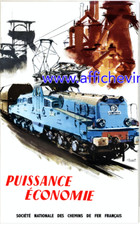 affiche poster sncf puissance