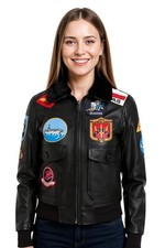 Femmes Noir Top Gun Tom