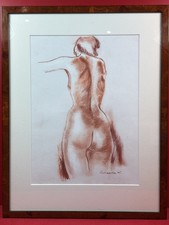 Nu féminin • femme nue de