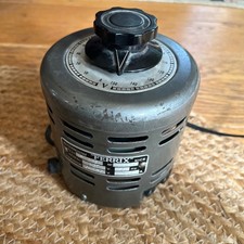 Variac FERRIX Alternostat Variable Transformer 127V. 0-150V 1.3A Vintage France