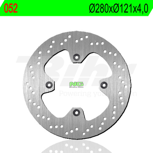 Disque frein avant - ng,