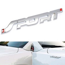 Autocollant d'insigne d'emblème de Logo de SPORT 3D en métal de voiture